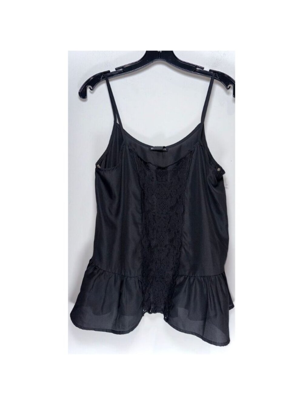 Black dressy tank top size large